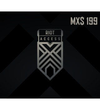 Riot Access 199 MX$ Code Region: MEXICO Key 